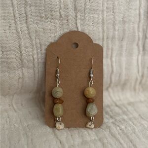Elegant Beaded Dangle Earrings